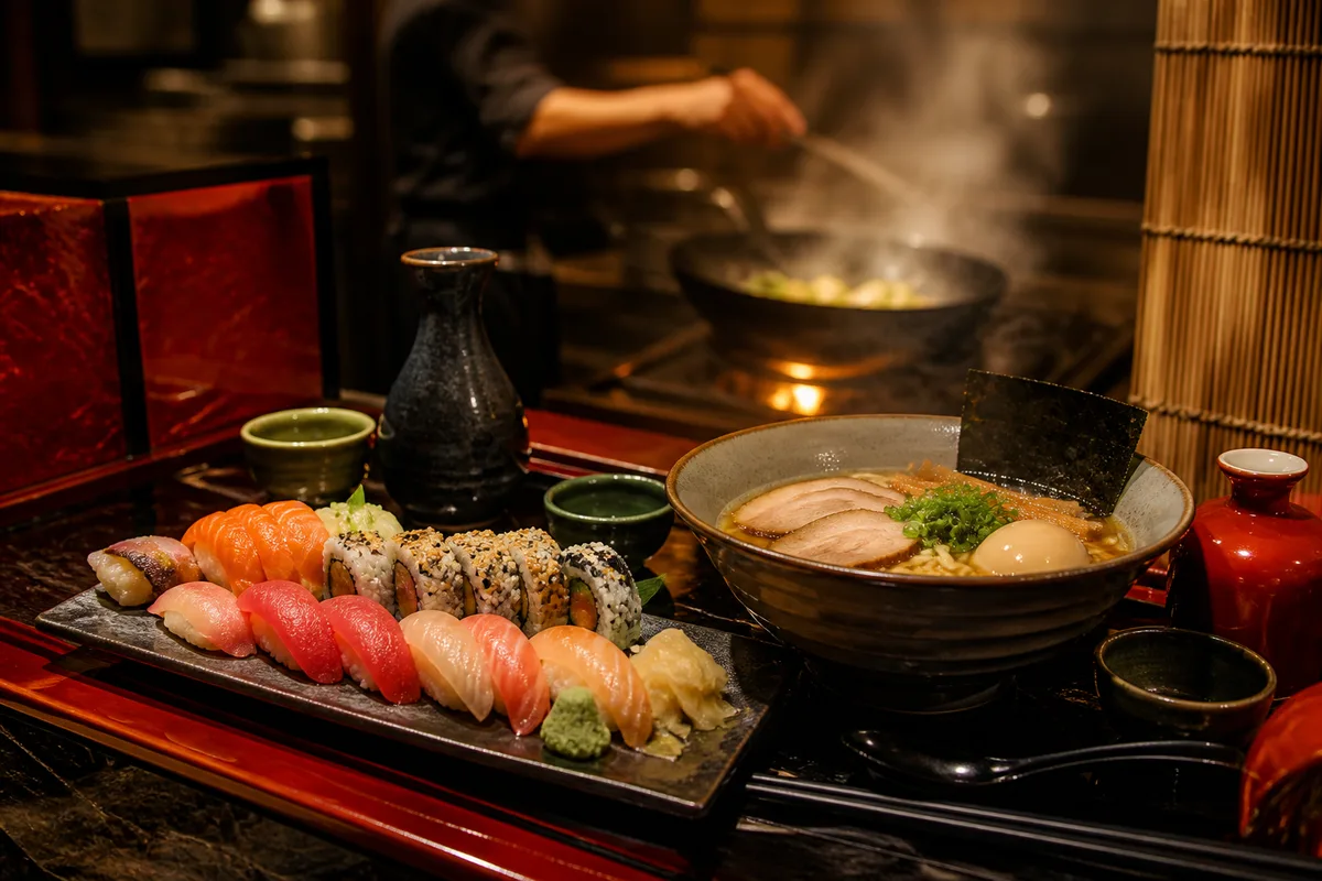 Japonais à Saint-Brieuc : sushis, ramens et izakayas