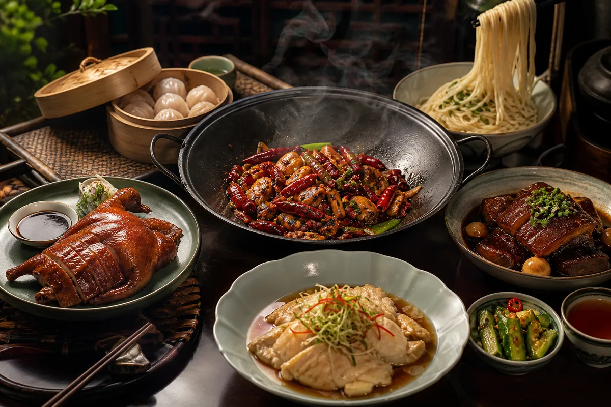 Les plats chinois incontournables, par région
