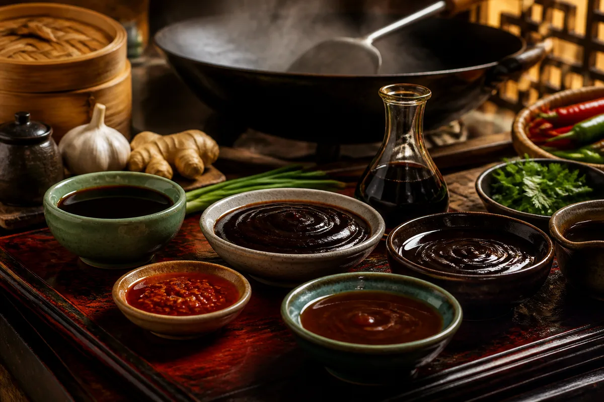 Les sauces asiatiques : soja, huître, hoisin et les autres
