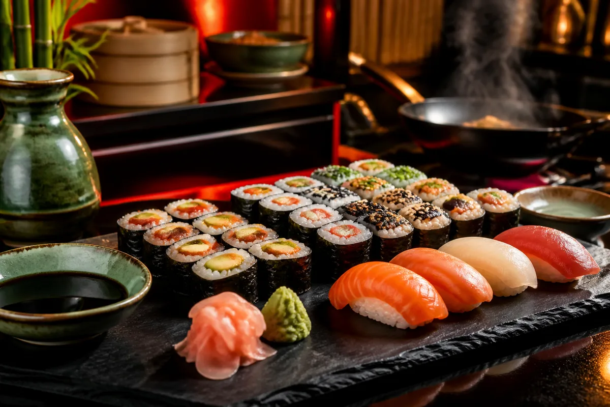 Sushis et cuisine japonaise